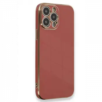 Apple iPhone 15 Pro Kılıf Volet Silikon - Kırmızı