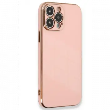 Apple iPhone 15 Pro Kılıf Volet Silikon - Pembe