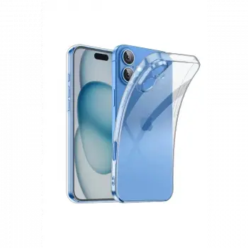 Apple iPhone 16 Plus Kılıf Lüx Şeffaf Silikon