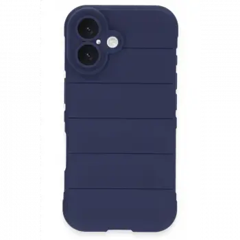 Apple iPhone 16 Plus Kılıf Optimum Silikon - Lacivert