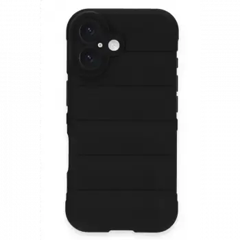 Apple iPhone 16 Plus Kılıf Optimum Silikon - Siyah