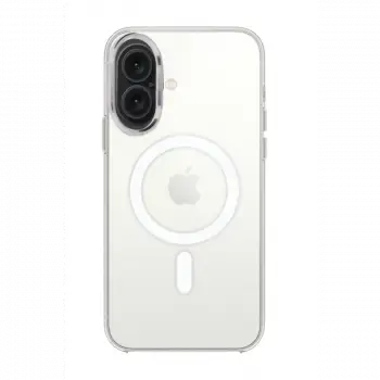 Apple iPhone 16 Plus Kılıf Pc Real Magsafe Kapak - Şeffaf