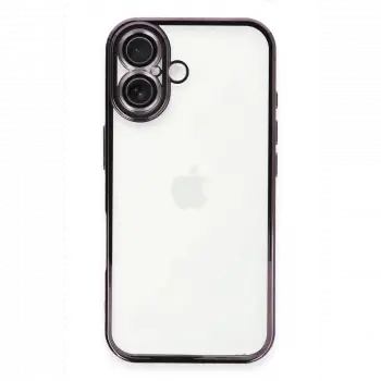 Apple iPhone 16 Plus Kılıf Razer Lensli Silikon - Mor