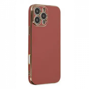 Apple iPhone 16 Pro Max Kılıf Volet Silikon - Kırmızı