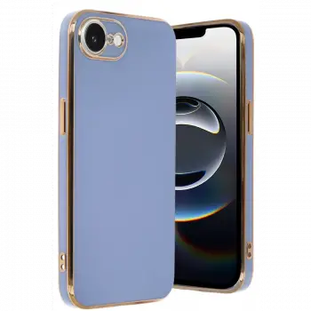 Apple iPhone 16E Kılıf Volet Silikon - Mavi