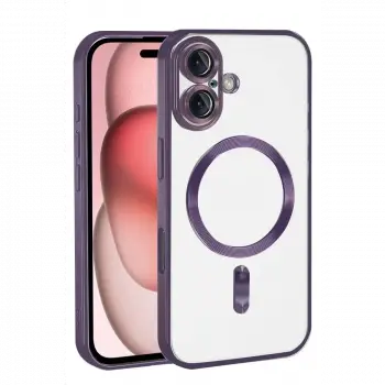Apple iPhone 17 Kross Magneticsafe Kapak - Mor