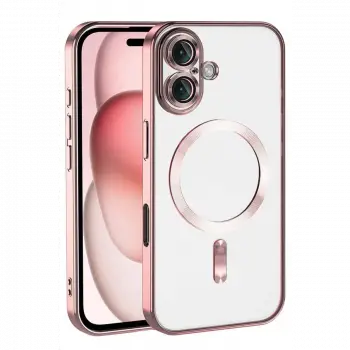 Apple iPhone 17 Kross Magneticsafe Kapak - Rose