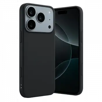 Apple iPhone 17 Pro Max/18 Pro Max First Silikon - Siyah