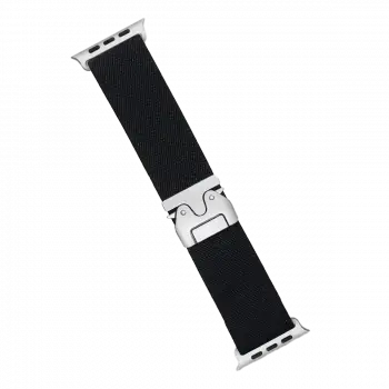 Apple Watch 42mm Forest Kumaş Kordon - Siyah