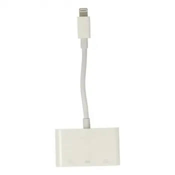 APR23 Iphone Otg 3in1 - Beyaz