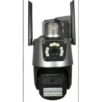 Apronx APX-WP242 6Mp 2.8mm Çift Kamera 19 Led Wifi PTZ