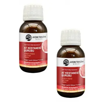 At Kestanesi Şurubu Rahat ve Hafif His İçin 50 ml x 2 adet