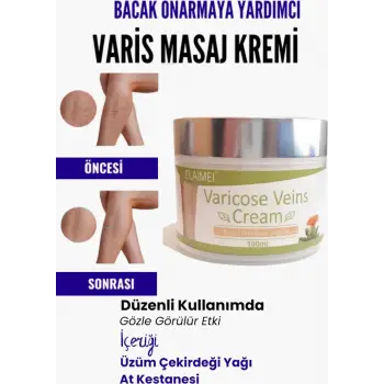 BACAK VARİCOSE MASAJ KREMİ 100 ML
