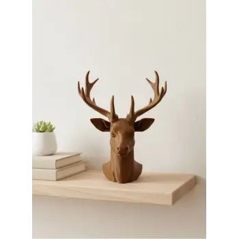 BİBLO GEYİK KAHVERENGİ