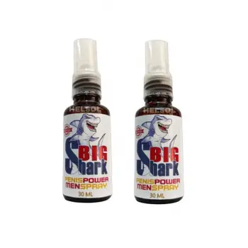 Bıg Shark Power Sertleşme Bakım Ve Masaj Spreyi 30 ml X 2 Adet