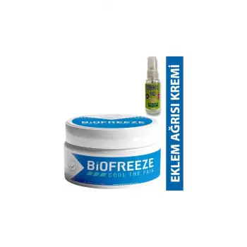 Biofreeze 150 ml Rahatlatıcı Masaj Kremi + Çörek Otu Yağı 30 ml Hediye
