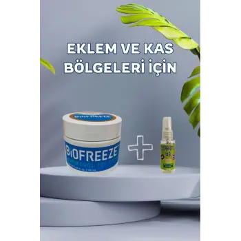 Biofreeze Masaj Kremi 150 ML 1 Adet + Çörek Otu Yağı 30 ML 1 Adet