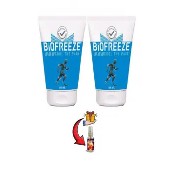 Biofreeze  Masaj Kremi  50 ml x 2 ad+Masaj Yağı ile