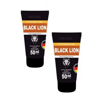 Black Lion Gel 5x Erkeklere Özel Sertleşme Jeli X 2 Adet
