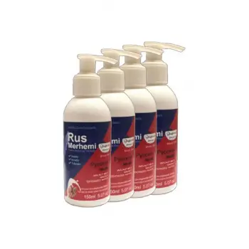 Blue Tüylere Krem 4 Tane x 150 ml Cevizli & Ceviz Sütlü Russ Merhemi