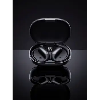 Bluetooth Kablosuz Kulaklık Kulak Kancalı Şarj Göstergeli