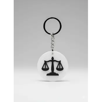 Burç Anahtarlık - Terazi Burcu-3lü