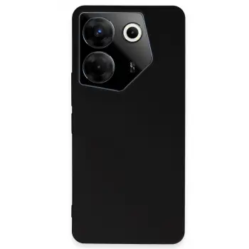 Camon 20 Pro 5G Kılıf First Silikon - Siyah