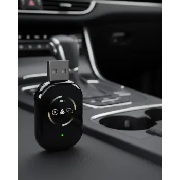 CarPlay Destekli Araçlar İçin Kablosuz Android Auto Dönüştürücü