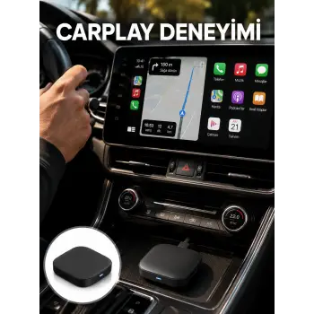 Çift Bant WiFi Android Auto Kablosuz Bağlantı Cihazı Yeni Nesil