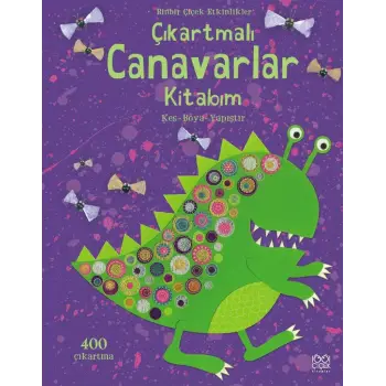 Çıkartmalı Canavarlar Kitabım