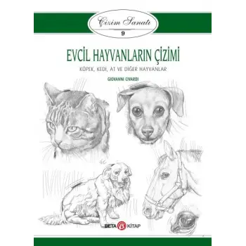 Çizim Sanatı Serisi 9 - Evcil Hayvanların Çizimi