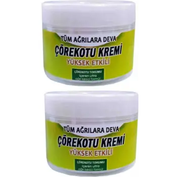 ÇÖREK OTU KREMİ 2 ADET SET