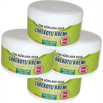 ÇÖREK OTU KREMİ GREEN BOX 200 ML - 4 ADET KREM
