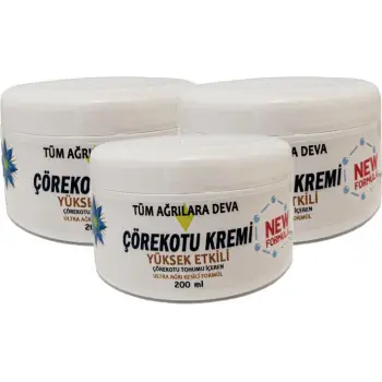 ÇÖREK OTU KREMİ WHİTE BOX 200 ML KREMİ 3 ADET
