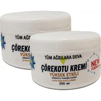 ÇÖREK OTU KREMİ WHİTE BOX 200 ML TESKİN KREMİ 2 ADET