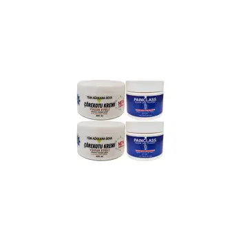 Çörek Otu Kremi XL Boy  2x200 ml+PainClass Kuyruk Yağı Kremi 2x150 ml