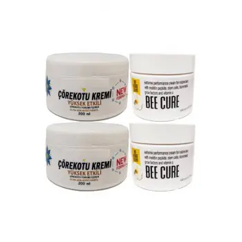 Çörek Otu Kremi XL Boy Rahatlatıcı Krem 2x200 ml+Bee Cure Krem 2x150 ml