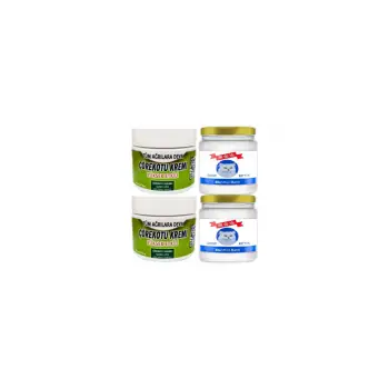 Çörek Otu Rahatlatıcı Krem 2x100 ml - Snow Kitten Menthol Balm 2x50 ml