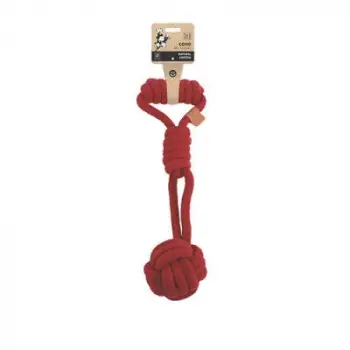 Coto Red Tug Ball Örgü Köpek Oyuncağı 36 Cm