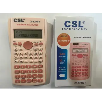CSL CS-82MS-P Pembe Fonksiyonel Hesap Makinesi