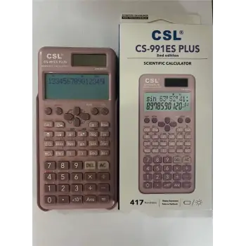 CSL CS-991ES PLUS-PINK Pembe Fonksiyonel Hesap Makinesi