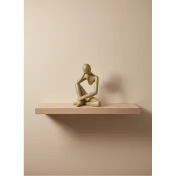 DEKORATİF İNSAN FİGÜRÜ SARI