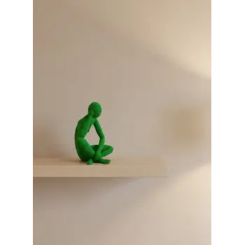 DEKORATİF İNSAN FİGÜRÜ YEŞİL