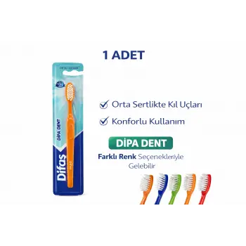 Difas Dipa Dent Medium Diş Fırçası Orta Sert 1 ADET