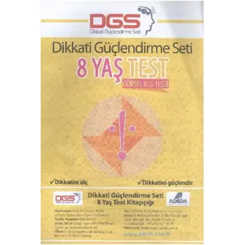 Dikkati Güçlendirme Seti 8 Yaş Test
