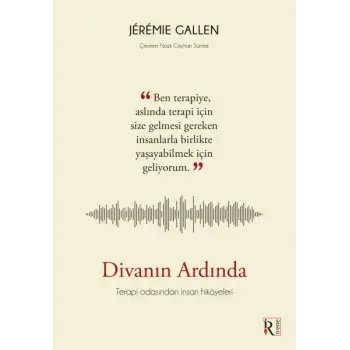 Divanın Ardında Terapi odasından insan hikâyeleri
