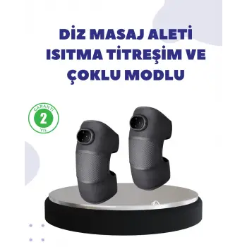 Diz ve Dirsek İçin Isıtmalı Masaj Dizlik Aparatı