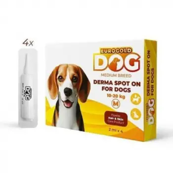 Dog Deri Bakım Damlası 10-20 Kg 4x2 Ml