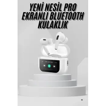 Dokunmatik Ekranlı Air Pro 2 ANC Kulaklık Kablosuz Çok Fonksiyonlu