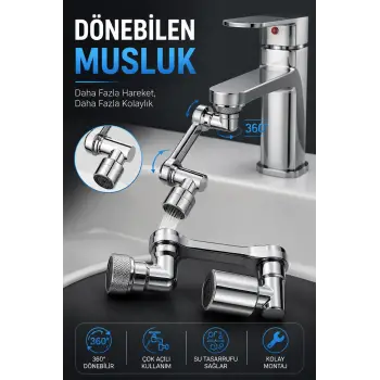 DÖNEBİLEN MUSLUK ÖZEL SU AKIŞ TASARIMI
